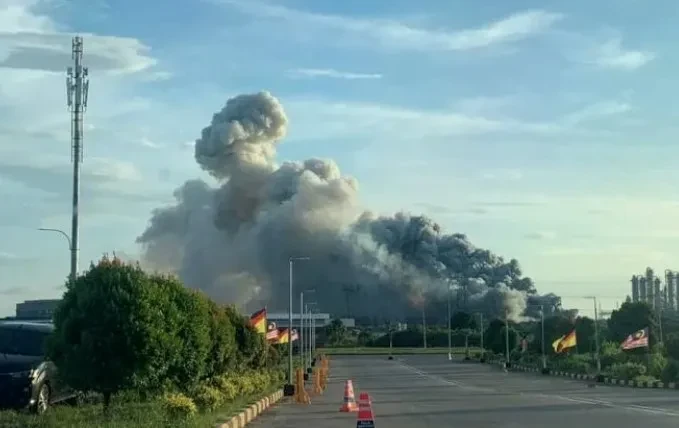 20240814 马来西亚民都鲁一化工厂爆炸致至少11伤